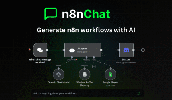 اکستنشن مرورگر n8n chat