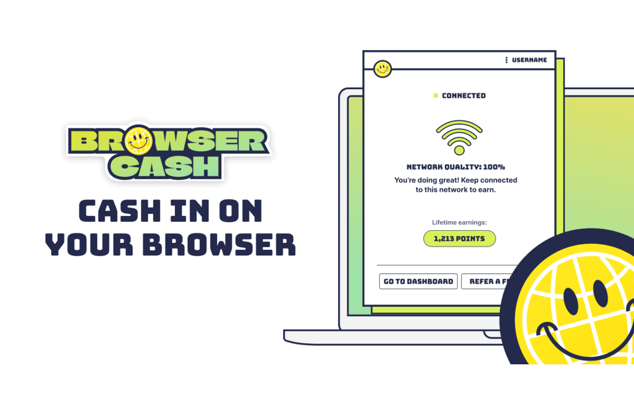 ایردراپ BrowserCash