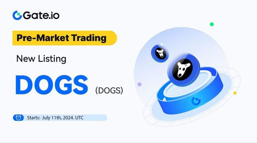 لیست شدن ارز Dogs در صرافی Gate.io