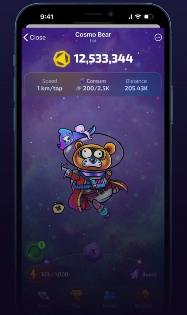 ایردراپ Cosmo Bear تلگرام